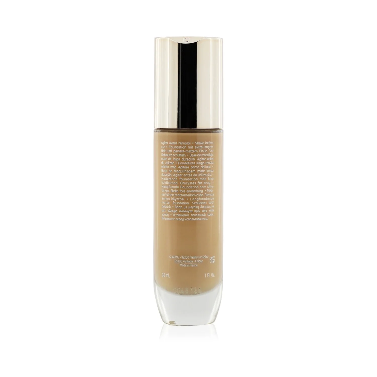Clarins Everlasting Long Wearing & Hydrating Matte Foundation - # 109C Wheat  30ml/1oz