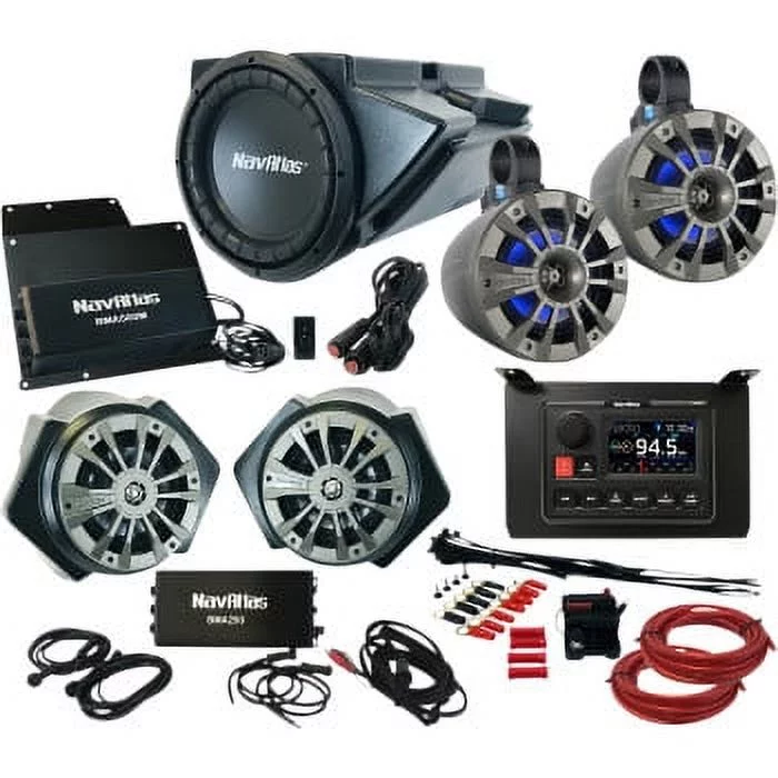NavAtlas RZR1ZONE4S RZR Zone 4 Audio Kit