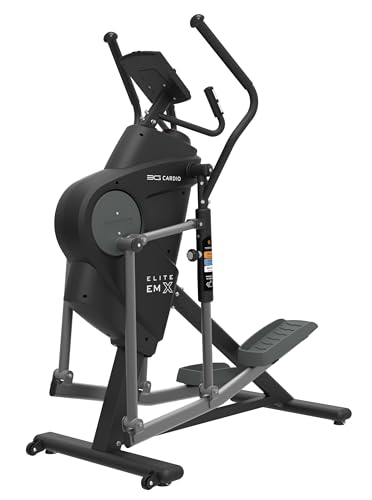 Elite EM X Elliptical Trainer Machine with 18”- 23” Adjustable Stride, Small Space Saving 49.2” Footprint, FreeSync™ FTMS Smart HD Connectivity, 350LB Max Weight, 5 Year Parts Warranty.