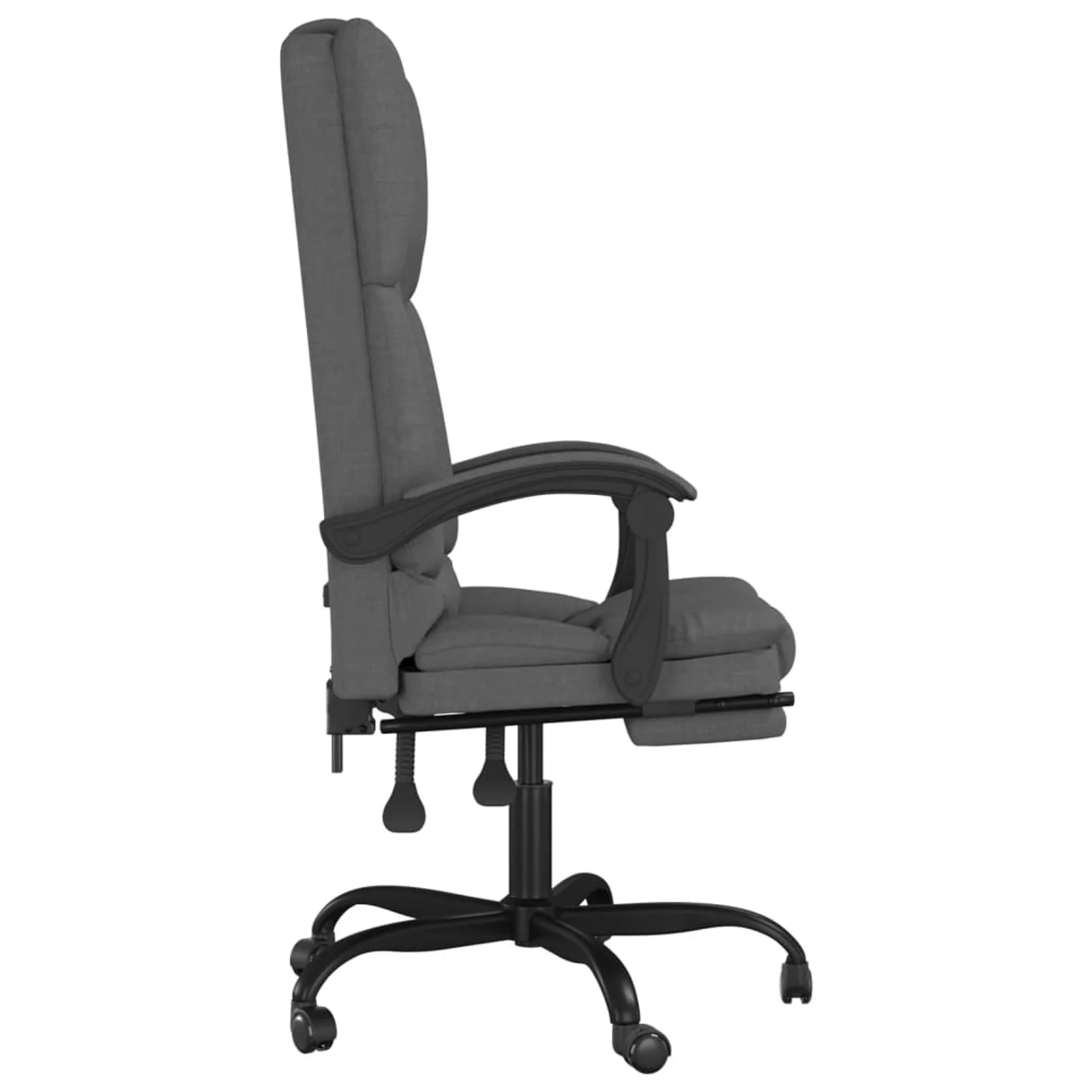 moobody Massage Reclining Office Chair Dark Gray Fabric