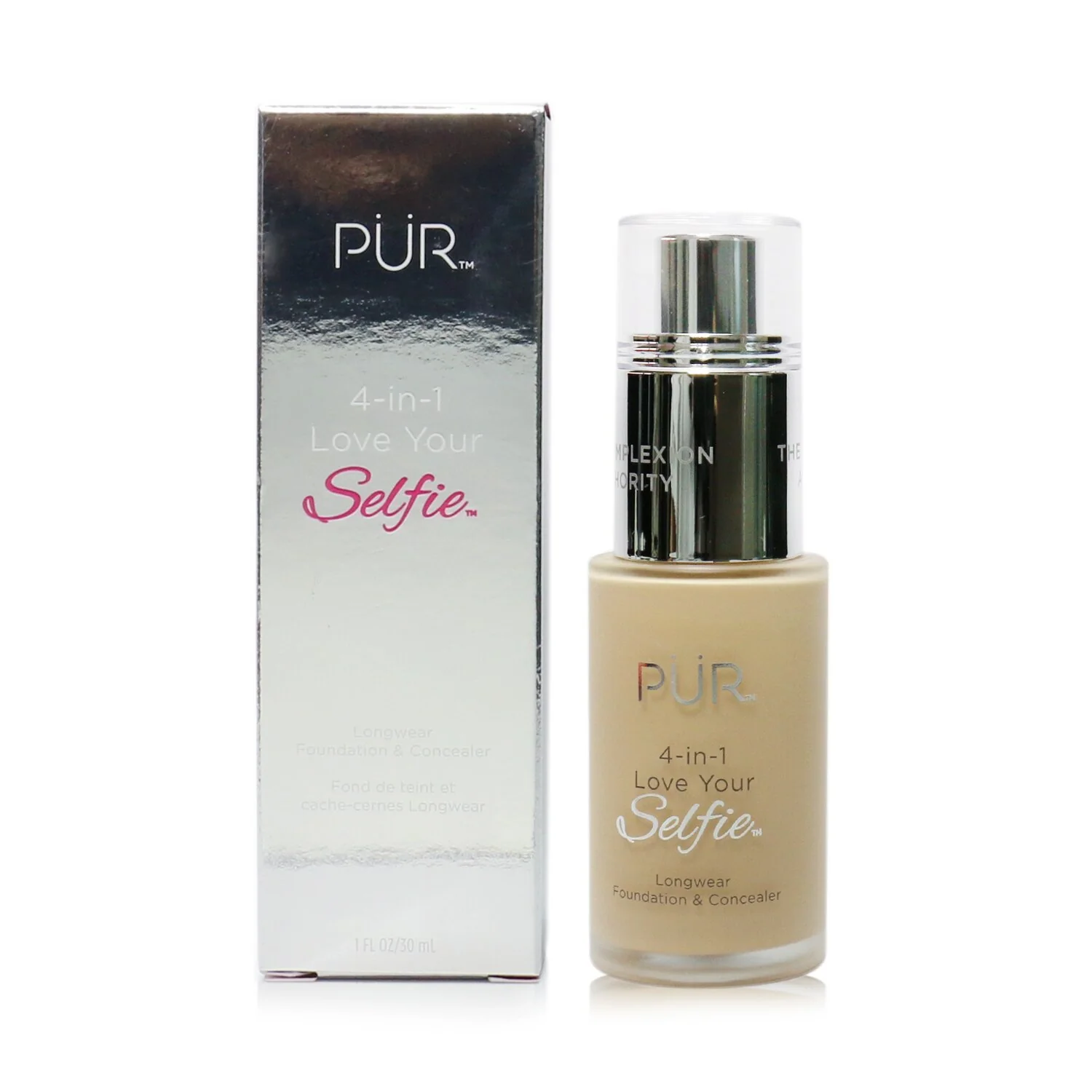 PUR (PurMinerals) 4 in 1 Love Your Selfie Longwear Foundation & Concealer - #TP2 Warm Nude (Light Tan Skin With Pink Undertones)  30ml/1oz