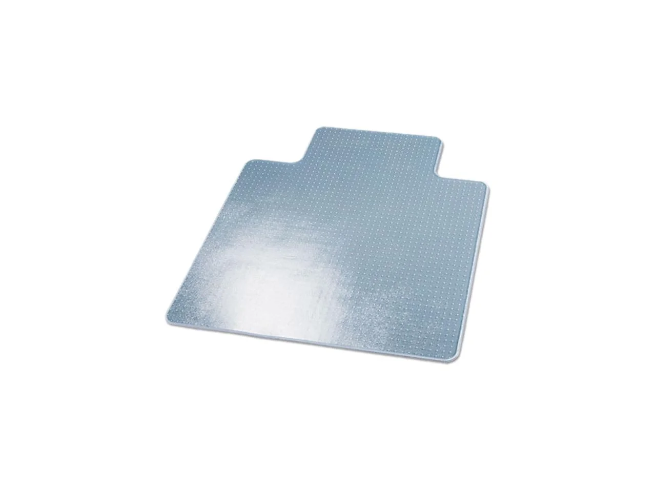 Deflecto SuperMat 45 x 53 Chair Mat for Medium Pile Carpet, Rectangular with Lip