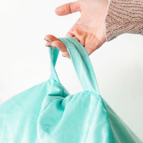 Big Joe Milano Lenox Denim Cobalt Beanbag Chair