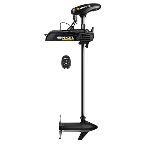 Minn Kota PowerDrive Bow-Mount Electric Trolling Motor with GPS, 70 Lb. Thrust, 54 in. Shaft, Freshwater