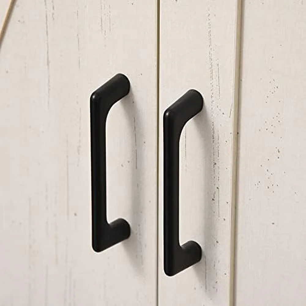 HJZBNONE Farmhouse Sideboard Buffet Cabinet  Wooden Accent Cabinet  Kitchen Cabinet with Drawer and Adjustable   Oak