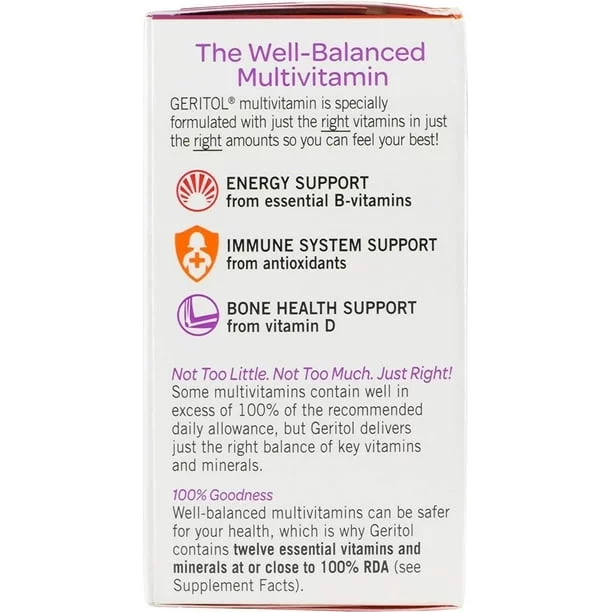 Geritol Complete Tablets 100 Tablets (Pack of 4)