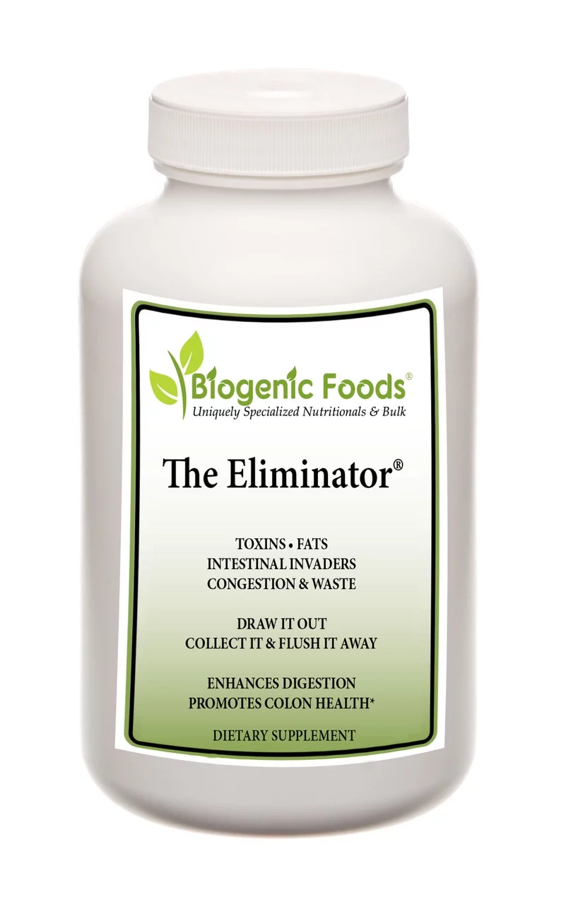 Eliminator - 26 Gentle Herbs & Nutrients - Natural Intestine & Colon Cleanser Veggie Capsules