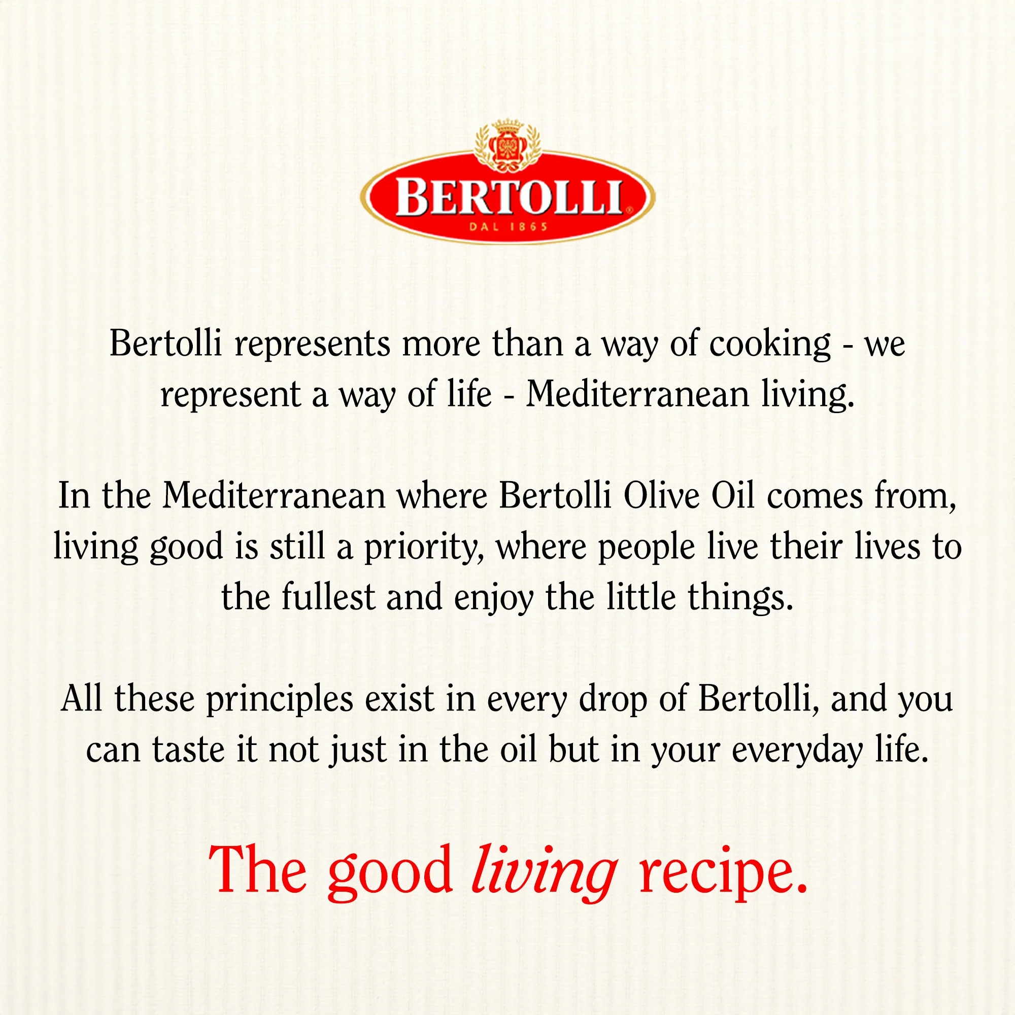 Bertolli Extra Virgin Olive Oil, Rich Taste, 50.7 fl oz