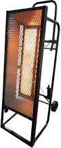 L.B. White Sunblast 35 Propane Radiant Heater — 35,000 BTUH Natural Gas Infrared Panel Heater — LP/ NG Portable Heater for Garage, Shop & Construction