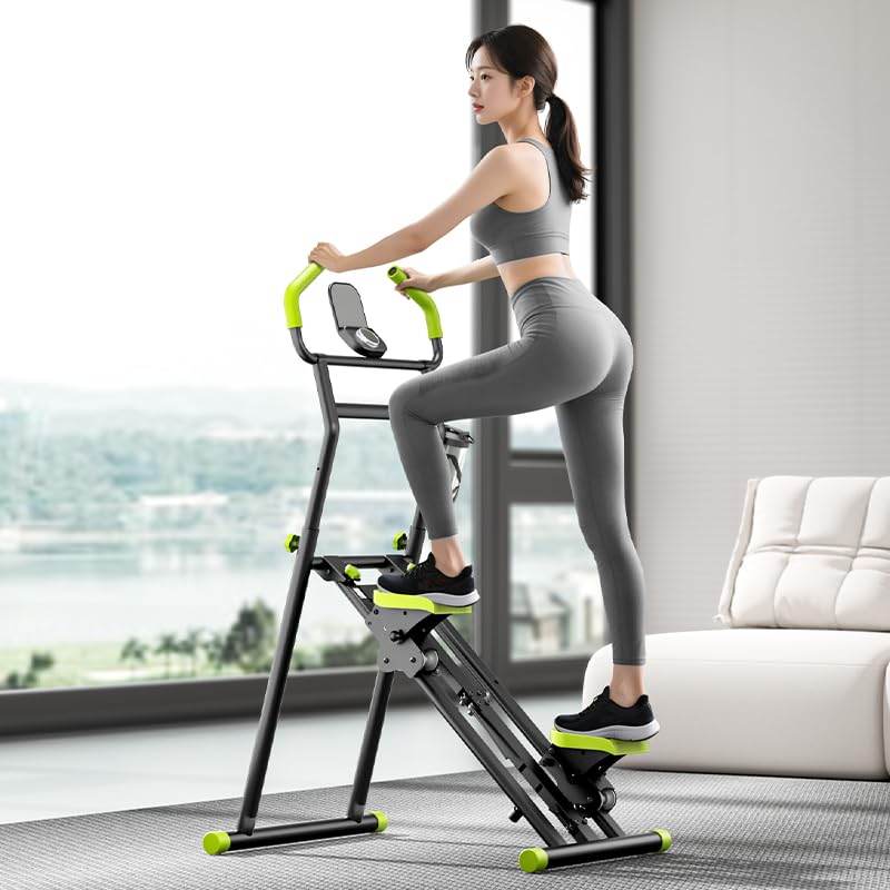 2025 Upgrade Stair Stepper, Stair Stepper with Handlebar, Stair Climber, Stair Master with 400LBS Loading Capacity with Three-Speed Resistance adjustme