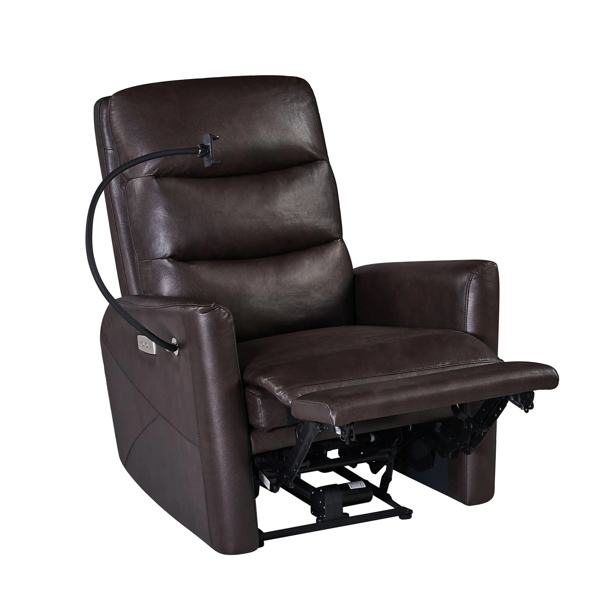 Mira Power Recliner Chair - Brown