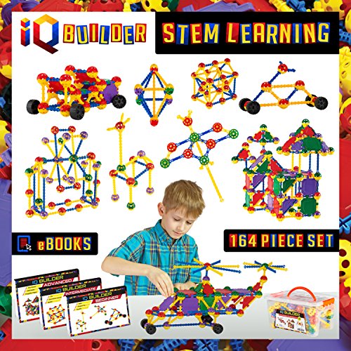 | STEM Learning Toys | Creative Construction Engineering | Fun Educational Building Set for Boys & Girls Ages 3-10 | Top Blocks Game Kit