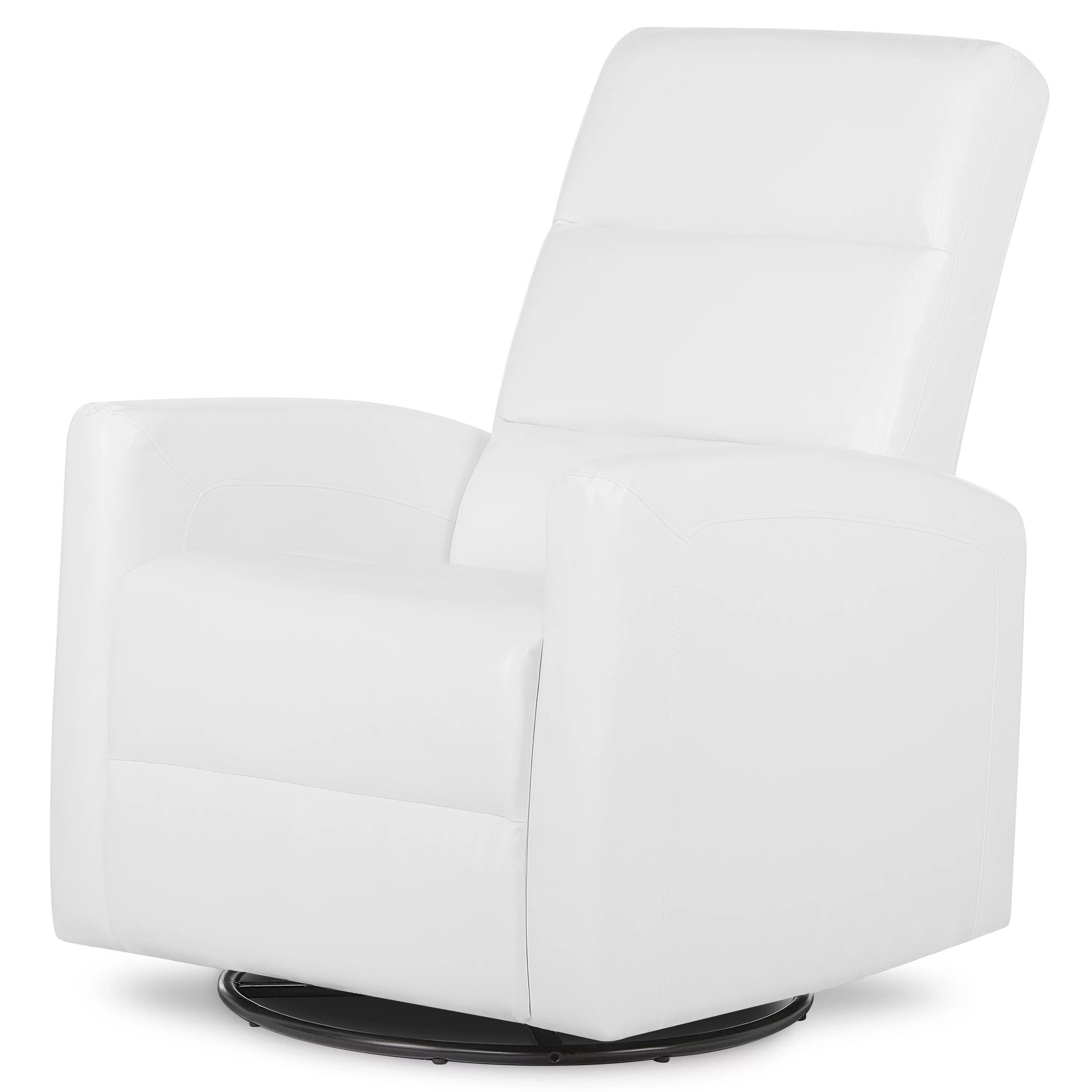 Evolur Reevo Swivel Glider In White