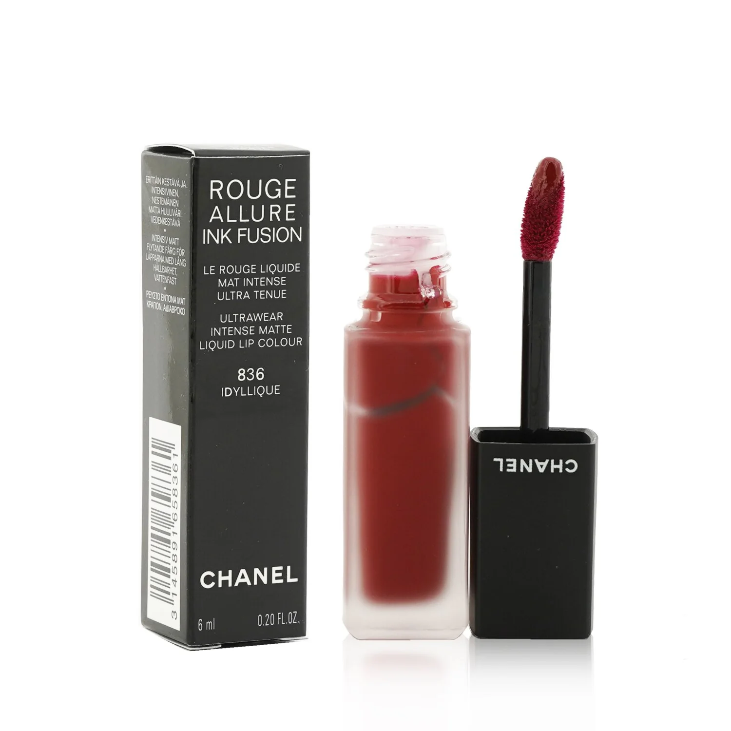 Chanel Rouge Allure Ink Fusion Ultrawear Intense Matte Liquid Lip Colour - # 834 Ambiguite  6ml/0.2oz