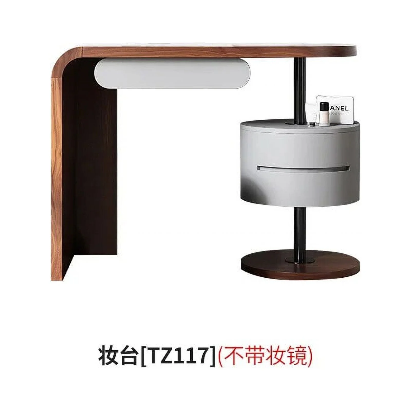 Italian Minimalist Dressing Table Nordic Storage Cabinet Integrated Makeup Table Bedroom Storage Simple Modern Iron Dresser