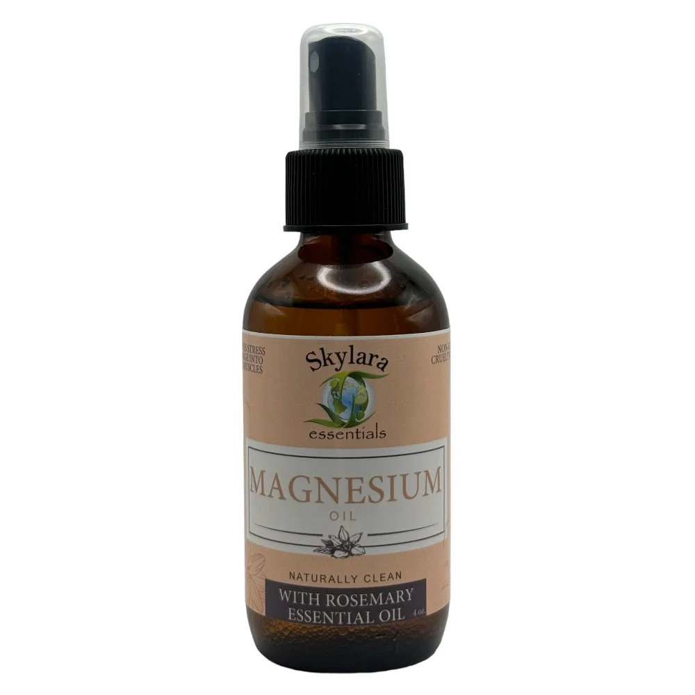 Spray On Magnesium Oil with Essential Oil 4oz