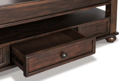 Signature Design by Ashley Casual Barilanni Coffee Table with Lift Top Dark Brown