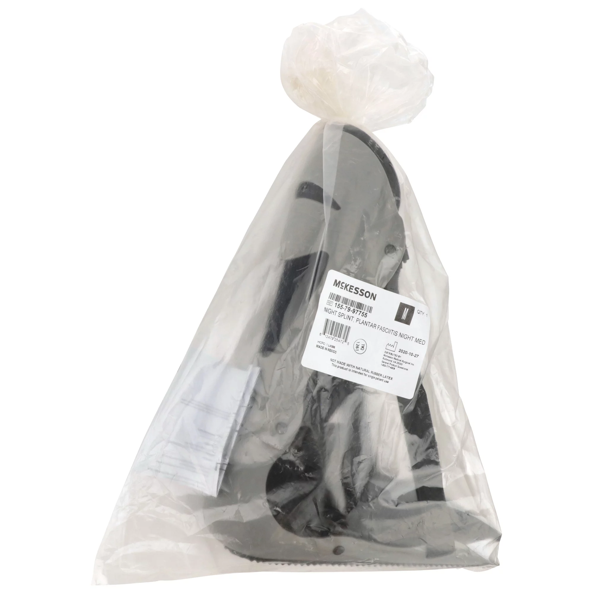 McKesson Plantar Fasciitis Night Splint - Fits Either Foot, Unisex - Medium, 1 Ct