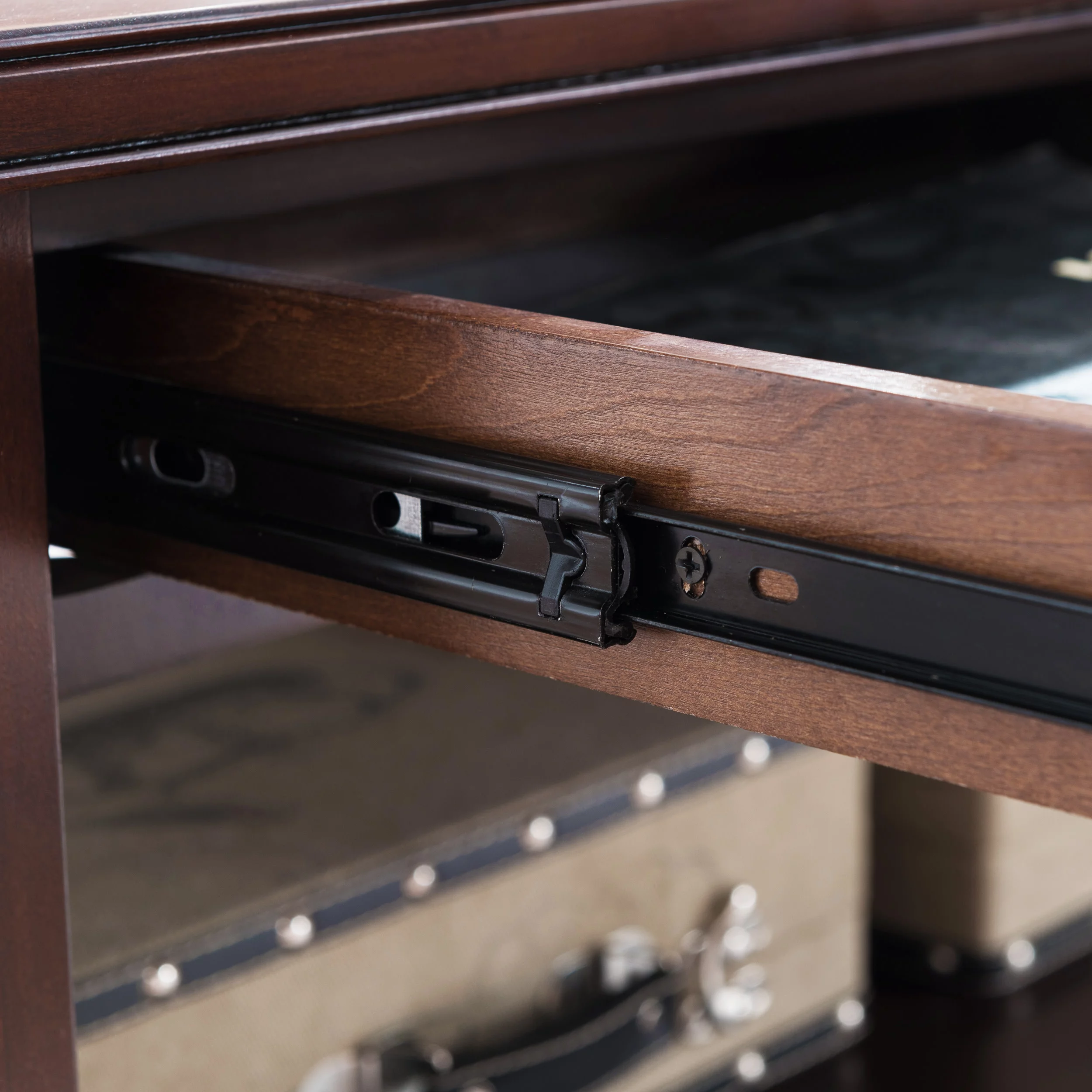 Laurent Coffee Table in Chocolate Cherry
