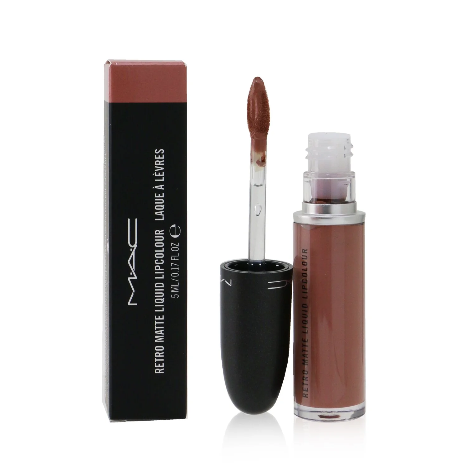 MAC Retro Matte Liquid Lipcolour - # 127 Foiled (Rose Bronze) (Metallic)  5ml/0.17oz