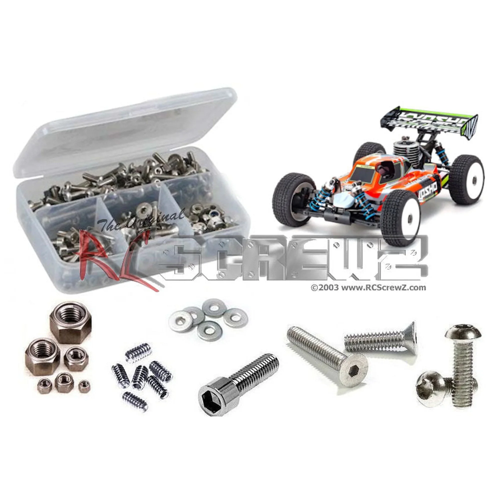 RCScrewZ Stainless Screw Kt kyo196 for Kyosho Inferno MP9 TKI4 V2 ReadySet 33021 RC Car Complete Set