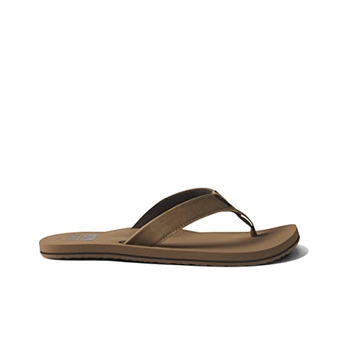 REEF Twinpin Men's Beach Flip Flop, Soft Cushion Footbed, Water Friendly