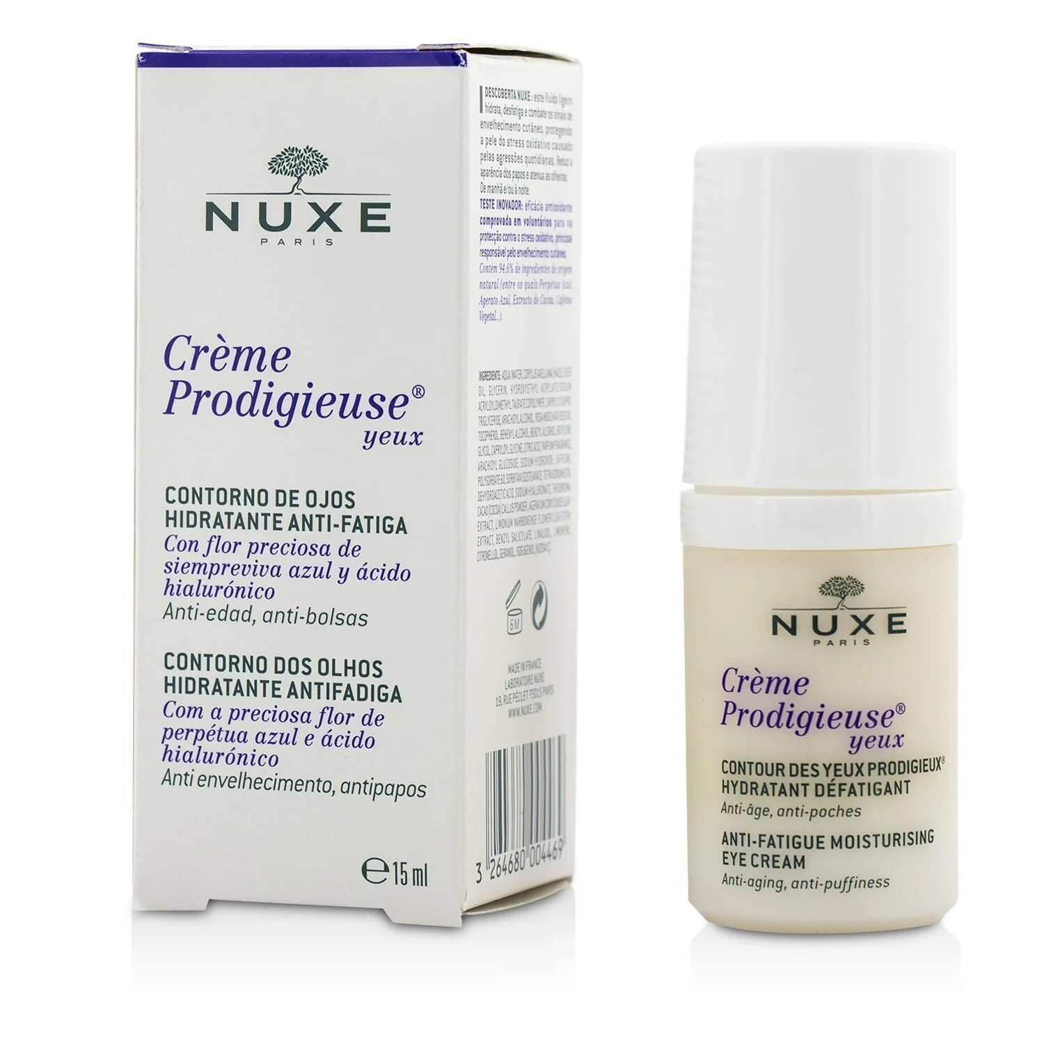 Nuxe Creme Prodigieuse Anti-Fatigue Moisturizing Eye Cream  15ml/0.5oz