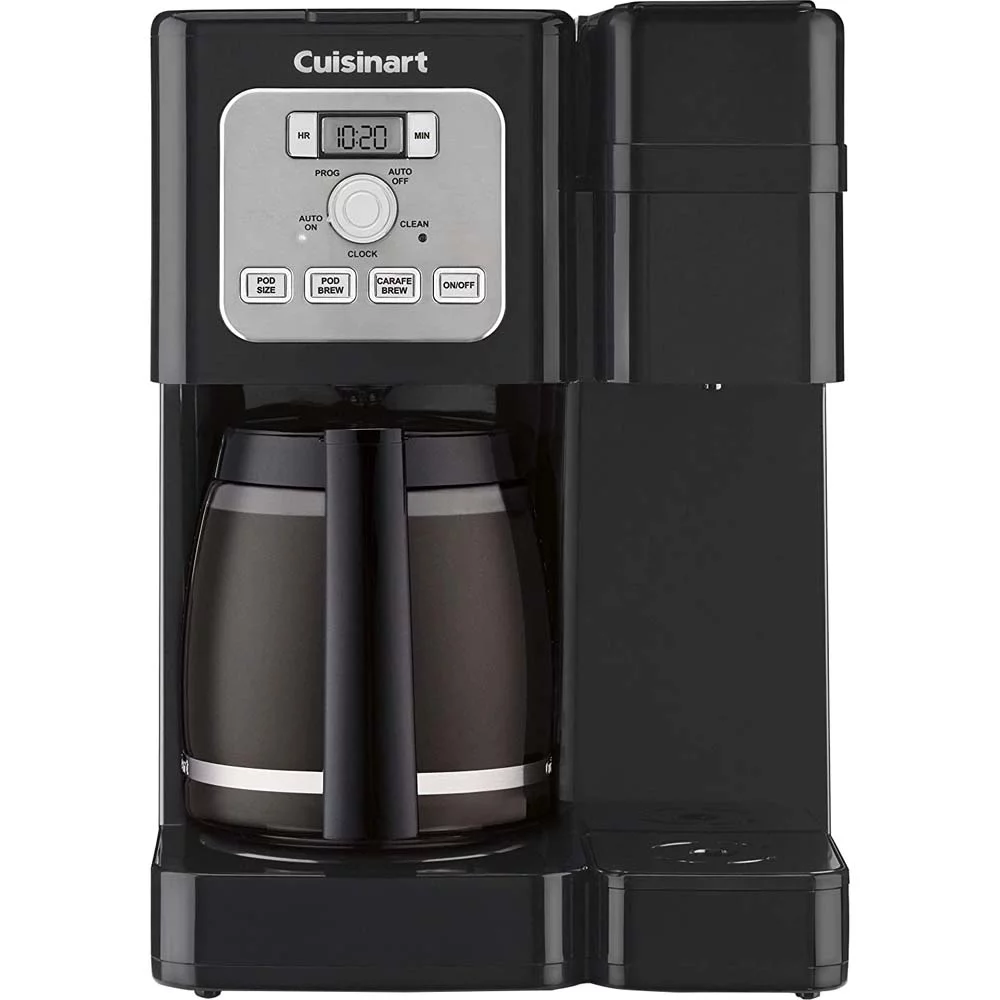 Cuisinart SS-12 Coffee Center Brew Basics (Black/Silver) Bundle with Victor Allen Colombian Single Serve Brew Cups of Coffee (Includes 3 K-Cups)