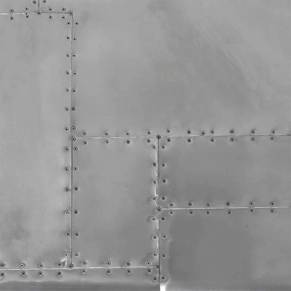 NauticalMart Aluminum Wing Desk Aviator Coffee Table Home Office Desk