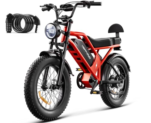 Electric Bike for Adults, 1500W Motor, 48V 18Ah Removable Battery, 20