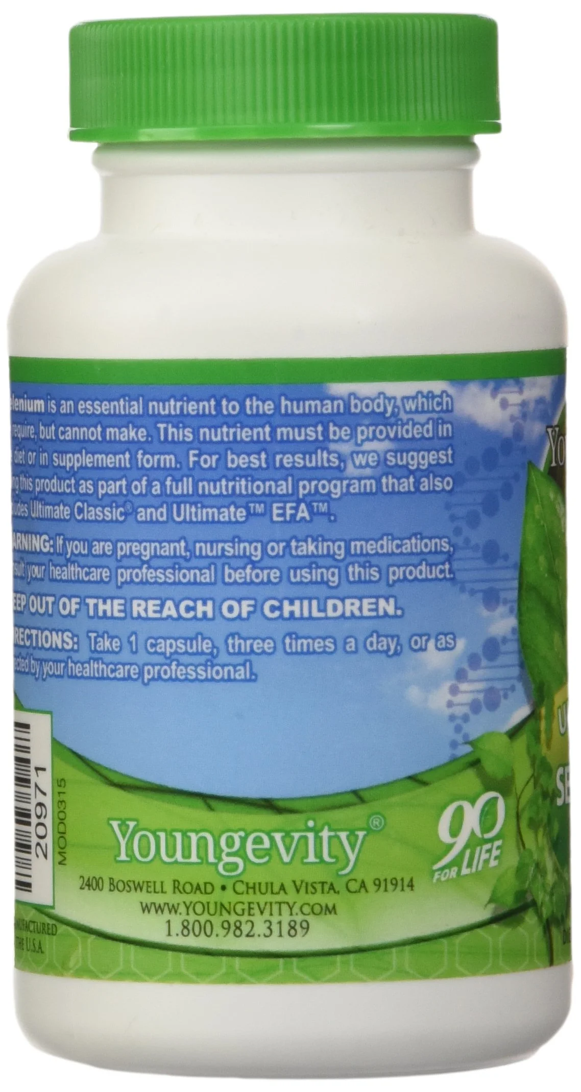 Youngevity Ultimate Selenium 90 Capsules