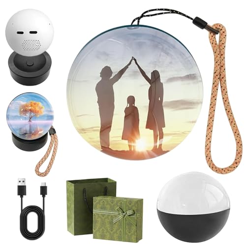 2026 New Axorae Memory Sphere, Memory Orb Christmas Ornament, Personalized 3D Memory Sphere Ultrasound Lamp, 2.7