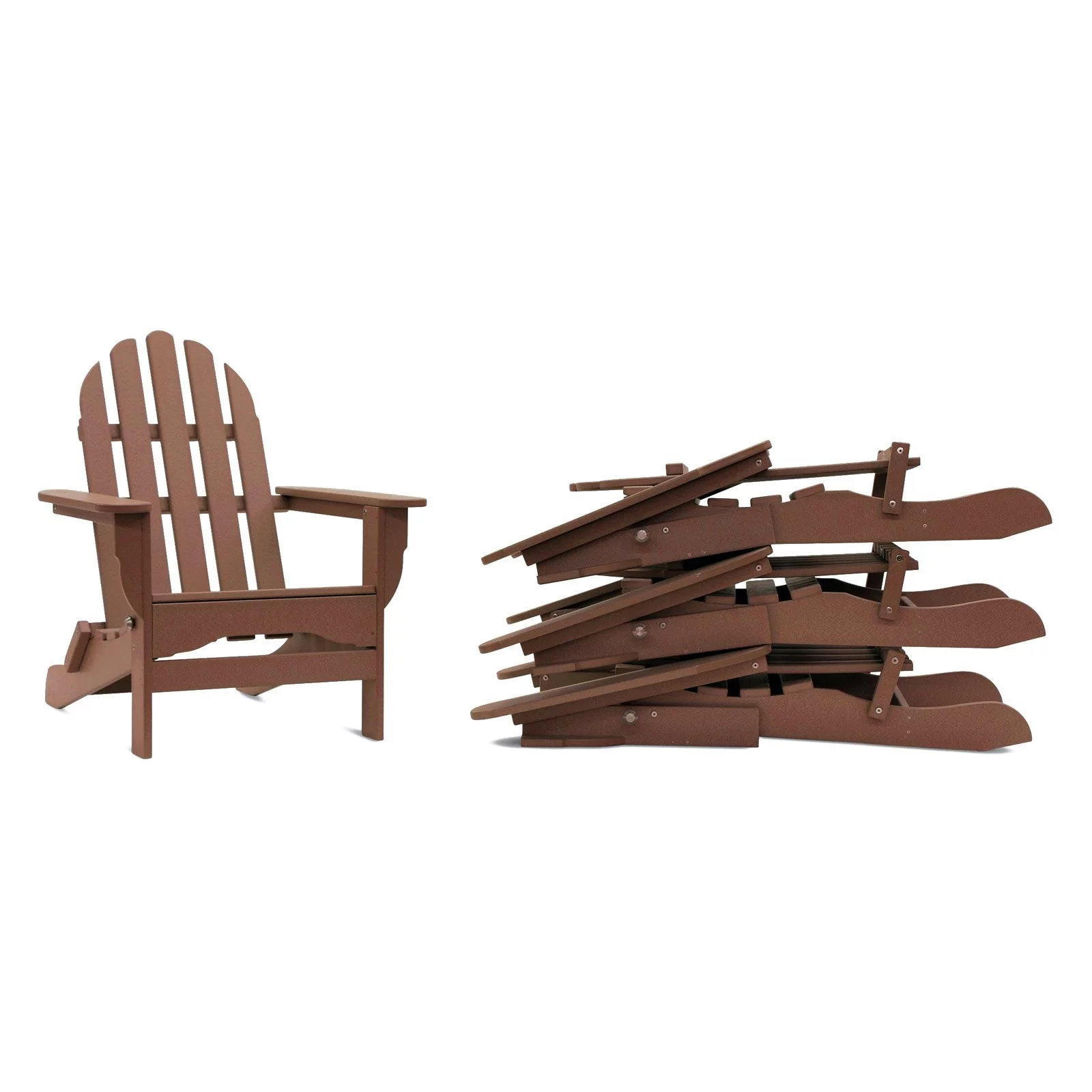 DUROGREEN® The Adirondack 4 Pack - Teak