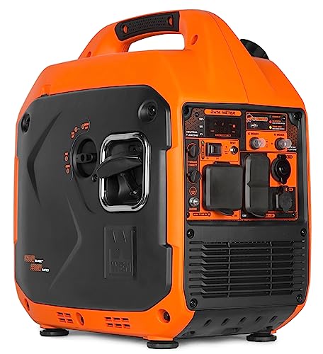 WEN Quiet and Lightweight 3600-Watt Dual Fuel RV-Ready Portable Inverter Generator with Fuel Shut Off and CO Watchdog (DF360iX)