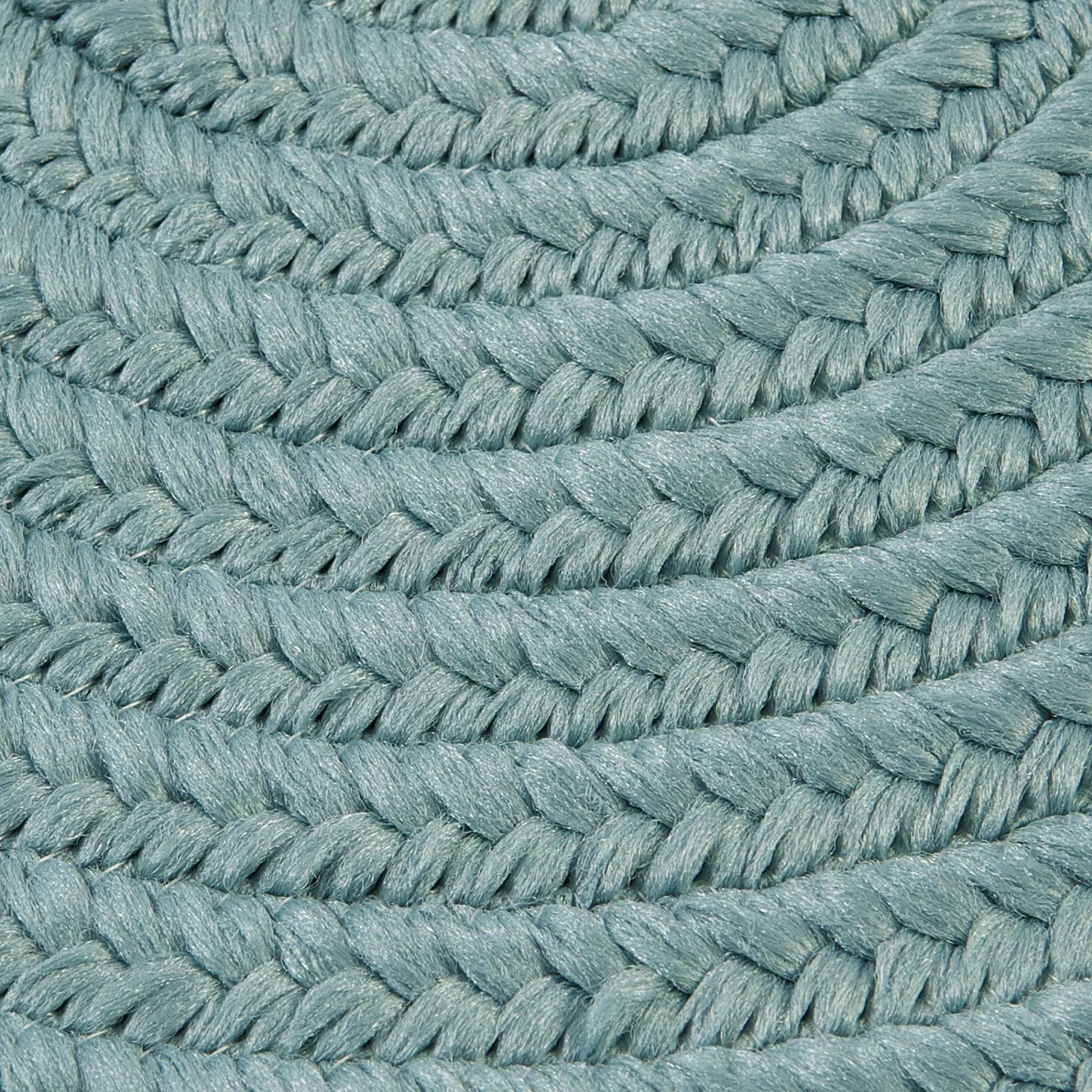 Colonial Mills 3' x 5' Flint Blue All Purpose Handcrafted Reversible Oval Outdoor Area Throw Rug