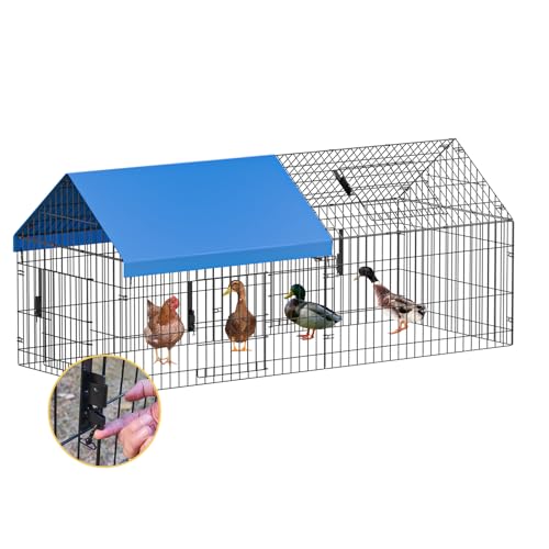 INJOPEXI Metal Chicken Coop 71.7