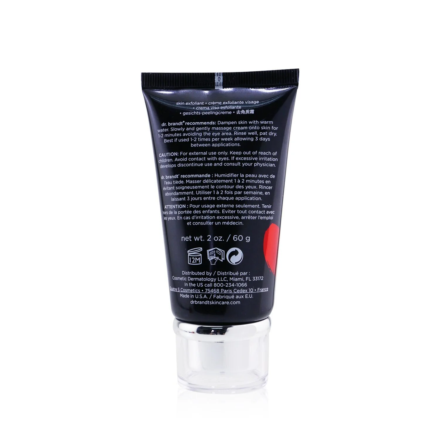 Dr. Brandt Microdermabrasion Age Defying Exfoliator (#Say I Love You Edition) 841(Unboxed)  60g/2oz