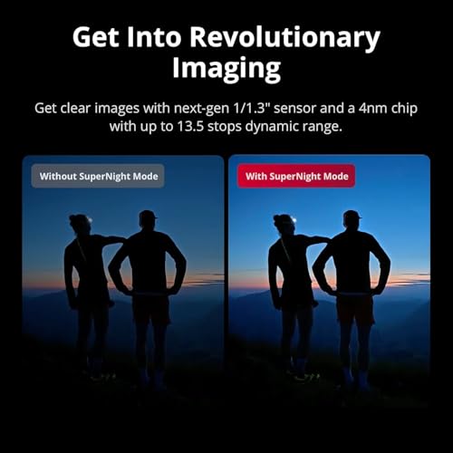 DJI Osmo Action 5 Pro Adventure Combo, with 64GB microSDXC Card - Waterproof Action Camera with 1/1.3