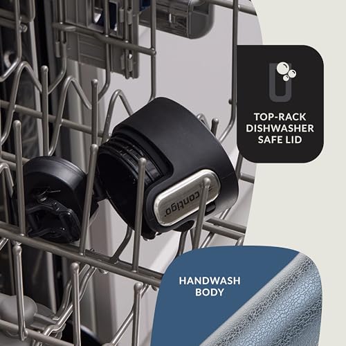 Contigo AUTOSEAL West Loop Vacuum-Insulated Stainless Steel Travel Mug with Easy-Clean Lid 20 oz Sake