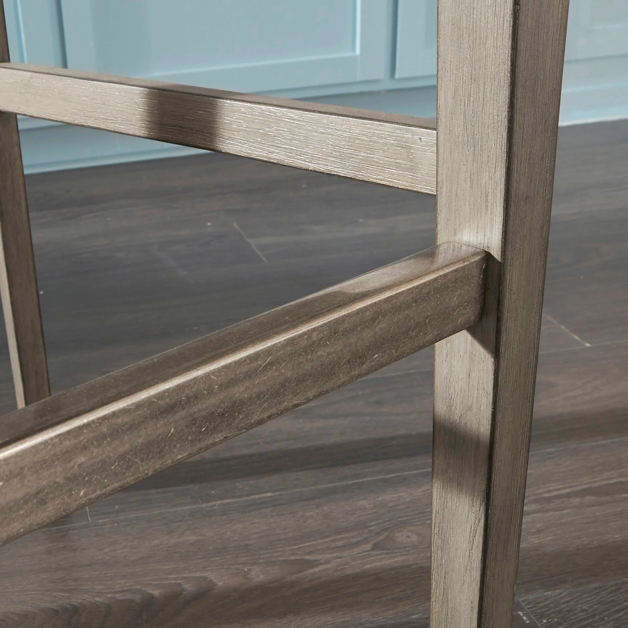 Mountain Lodge Gray Bar Stool