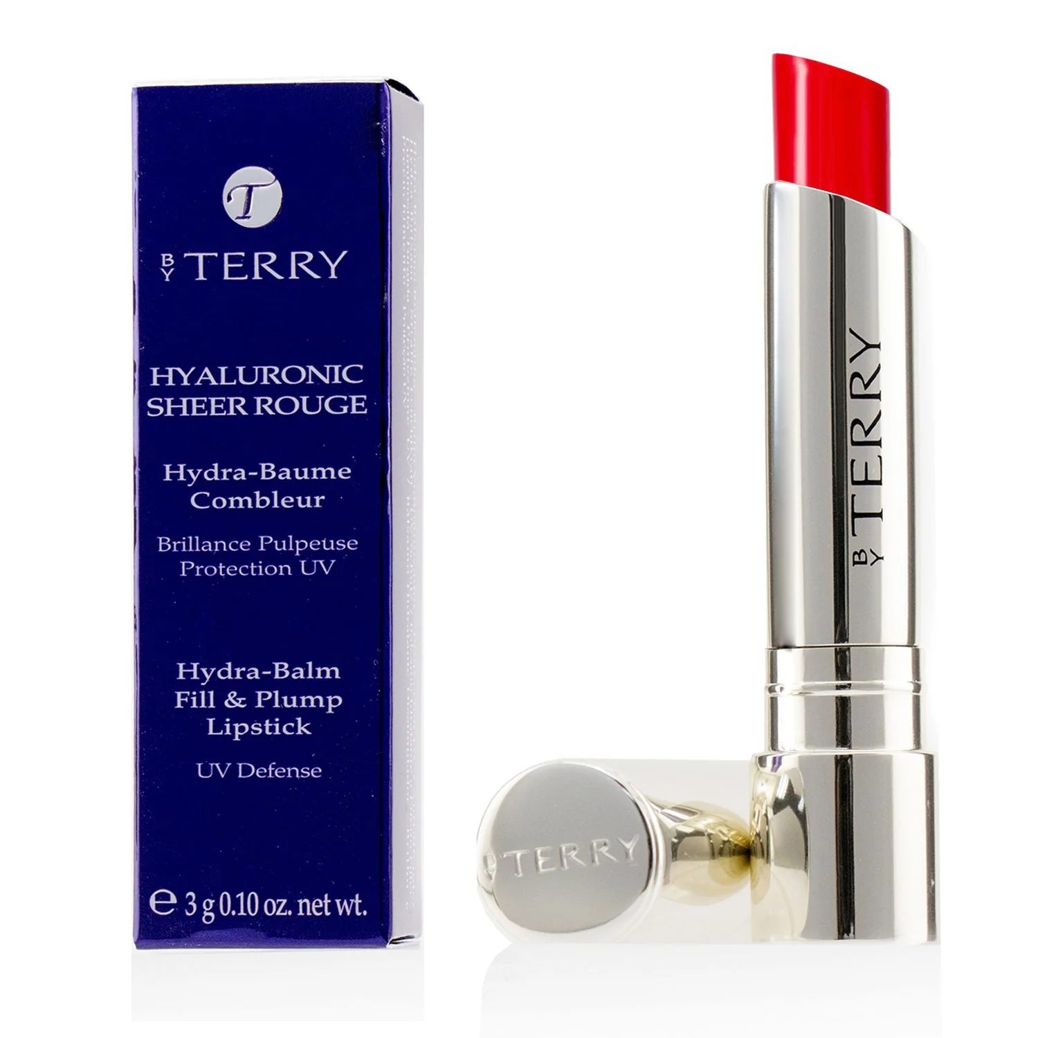By Terry Hyaluronic Sheer Rouge Hydra Balm Fill & Plump Lipstick (UV Defense) - # 11 Fatal Shot  3g/0.1oz
