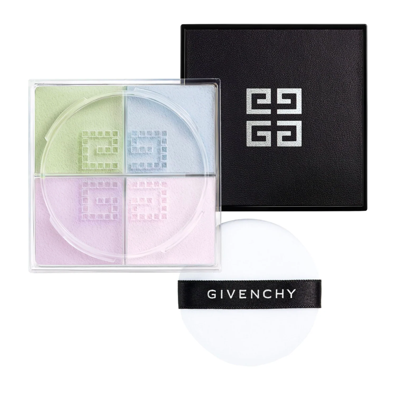 Givenchy Prisme Libre Mat Finish & Enhanced Radiance Loose Powder 4 In 1 Harmony - # 1 Mousseline Pastel  4x3g/0.105oz