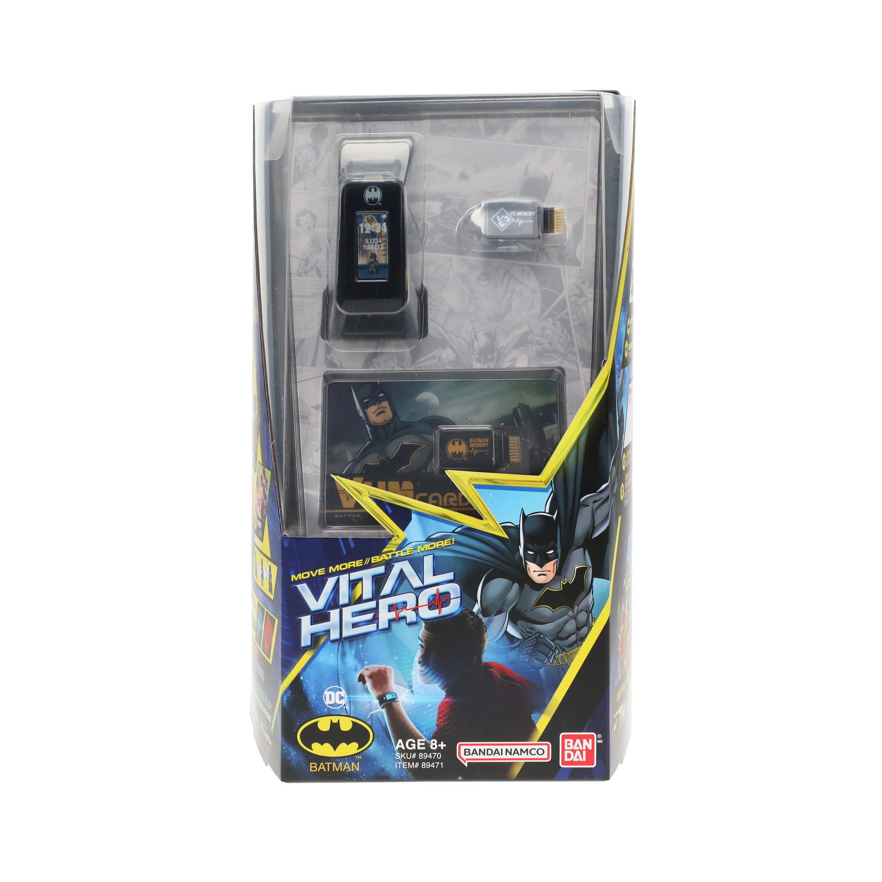 Vital Hero Batman - Interactive Band w/ Watch, Heart Rate, and Step Counter