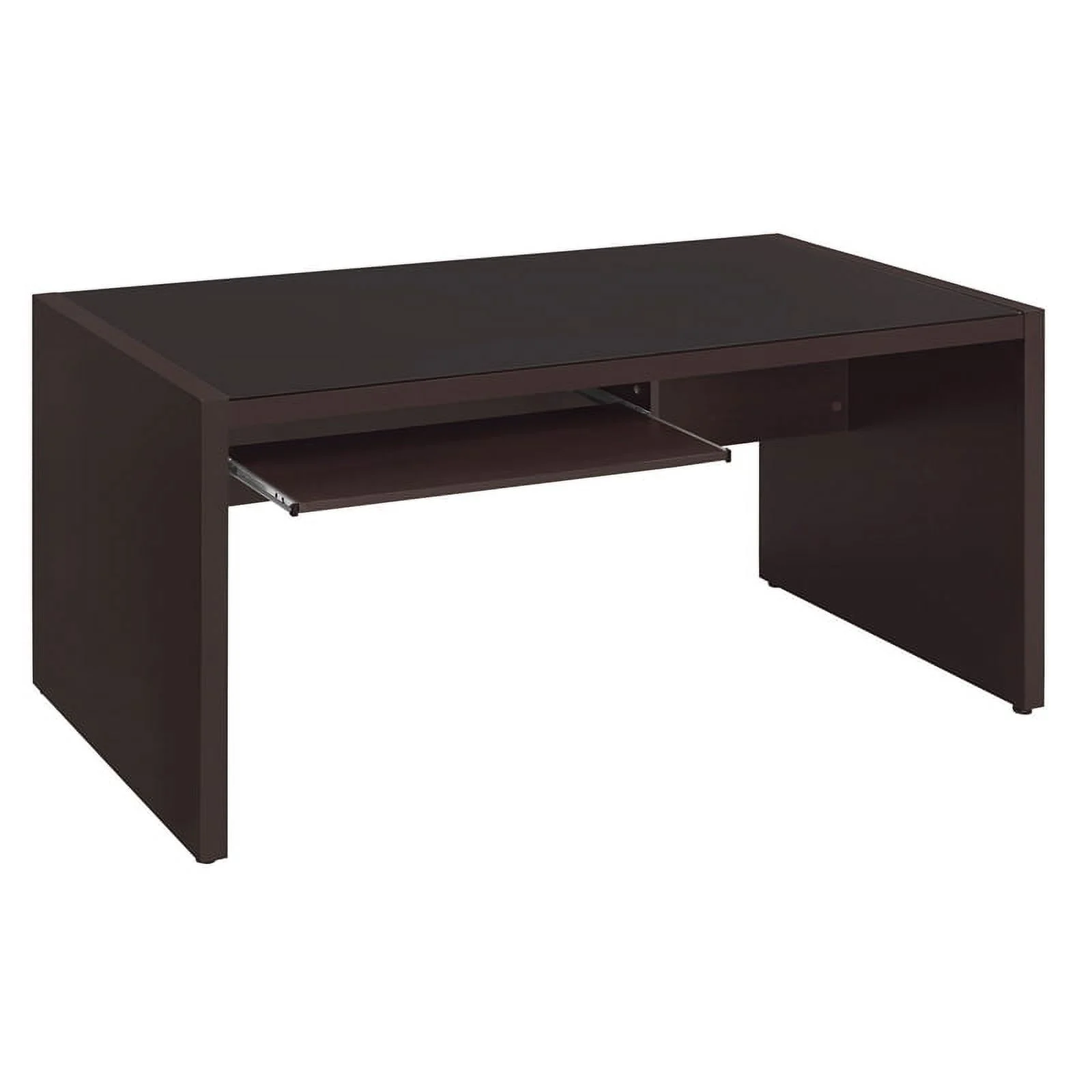 Home Square 3 Piece Set with Office Chair Computer Desk and Mobile File Cabinet