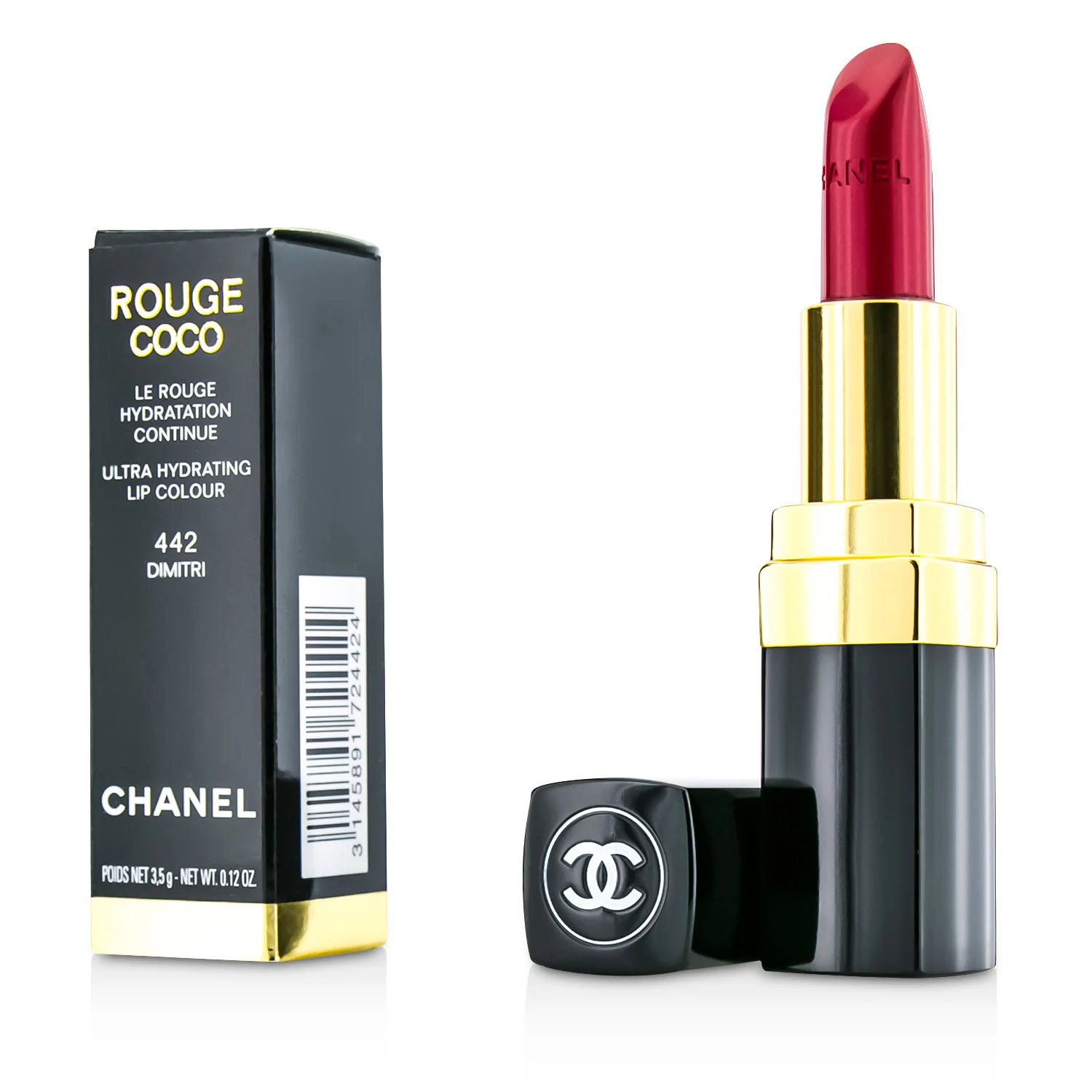 Chanel Rouge Coco Ultra Hydrating Lip Colour - # 446 Etienne  3.5g/0.12oz