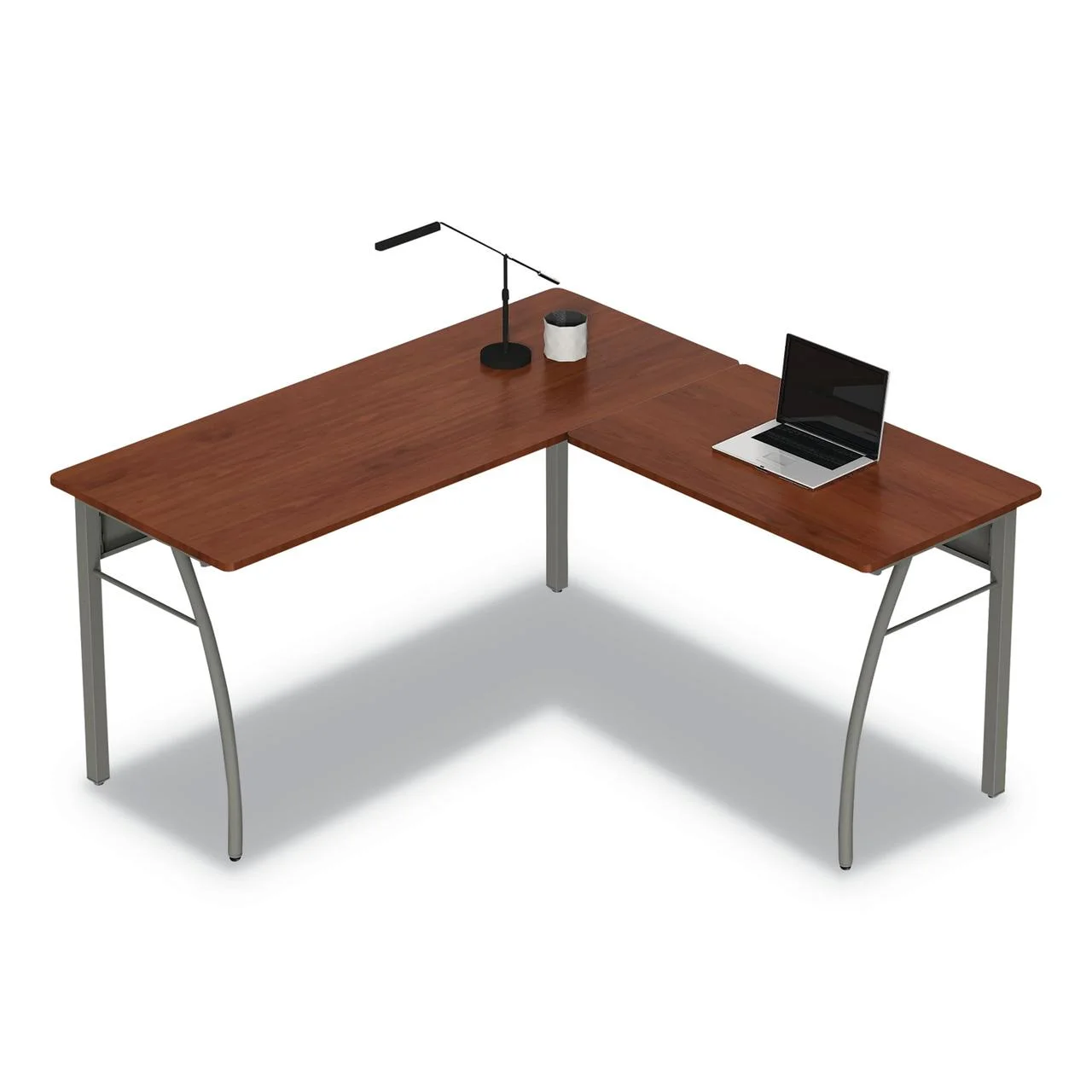Linea Italia Trento Line L-Shaped Desk, 59.13