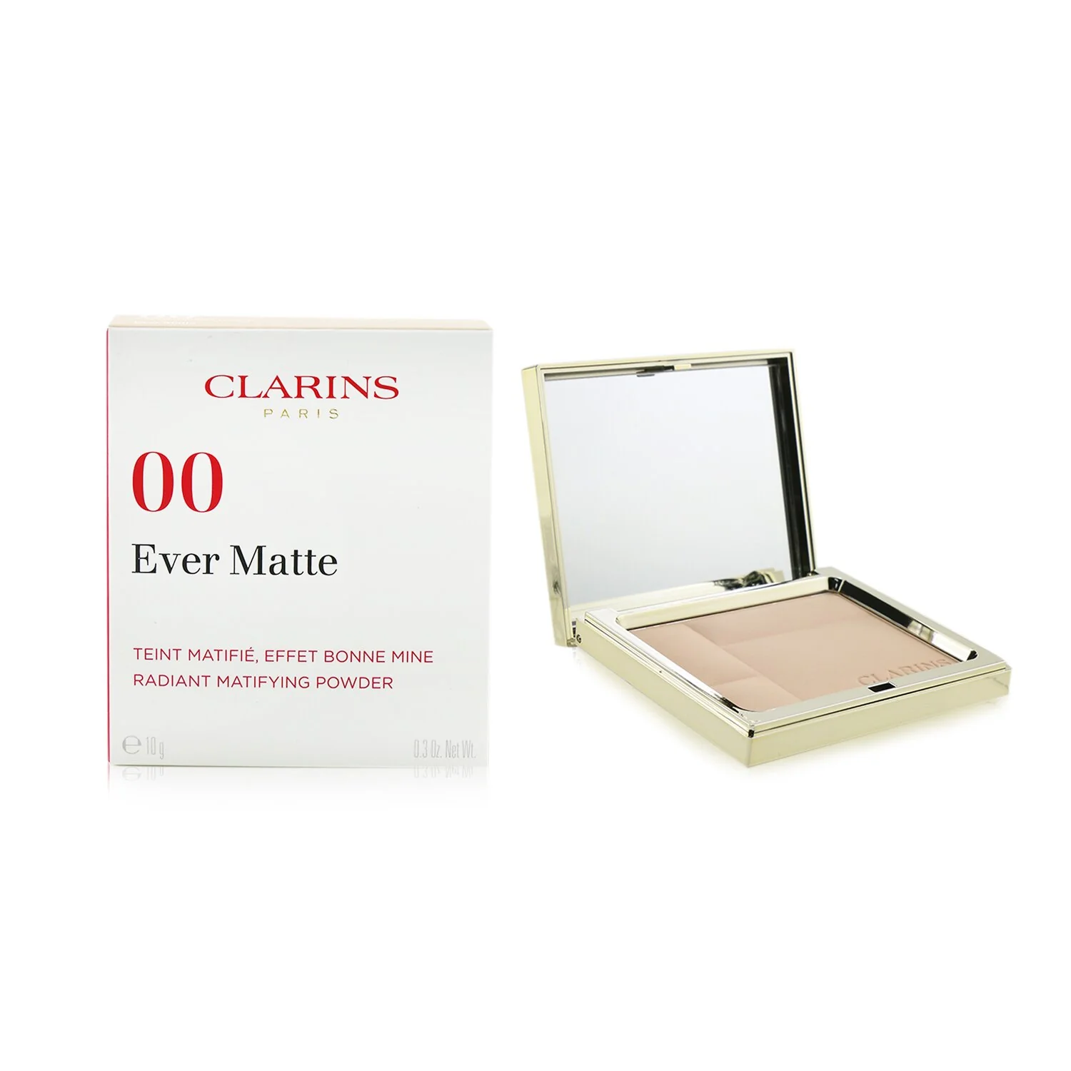 Clarins Ever Matte Radiant Matifying Powder - # 03 Transparent Warm  10g/0.3oz