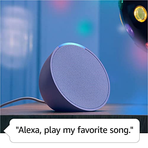 Amazon Echo Pop (newest model), Our smallest Alexa speaker, Fits in any room, Midnight Teal