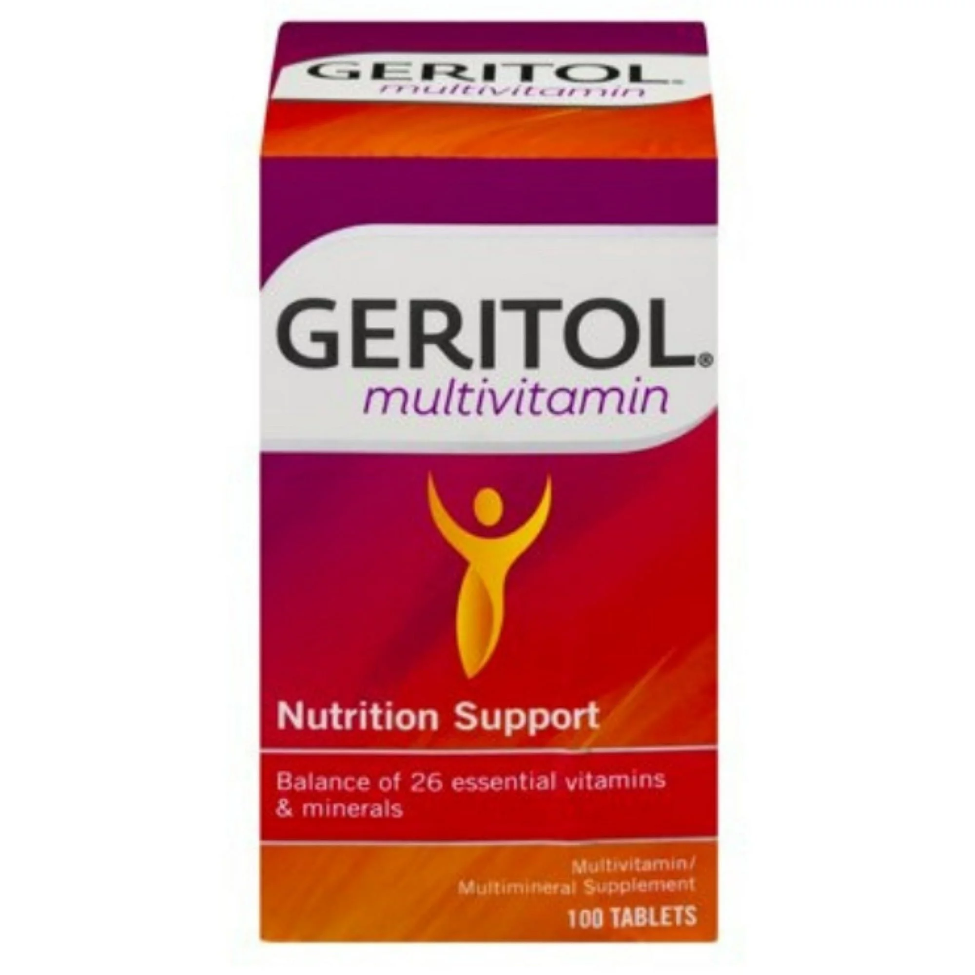Geritol Complete Tablets 100 Tablets (Pack of 4)