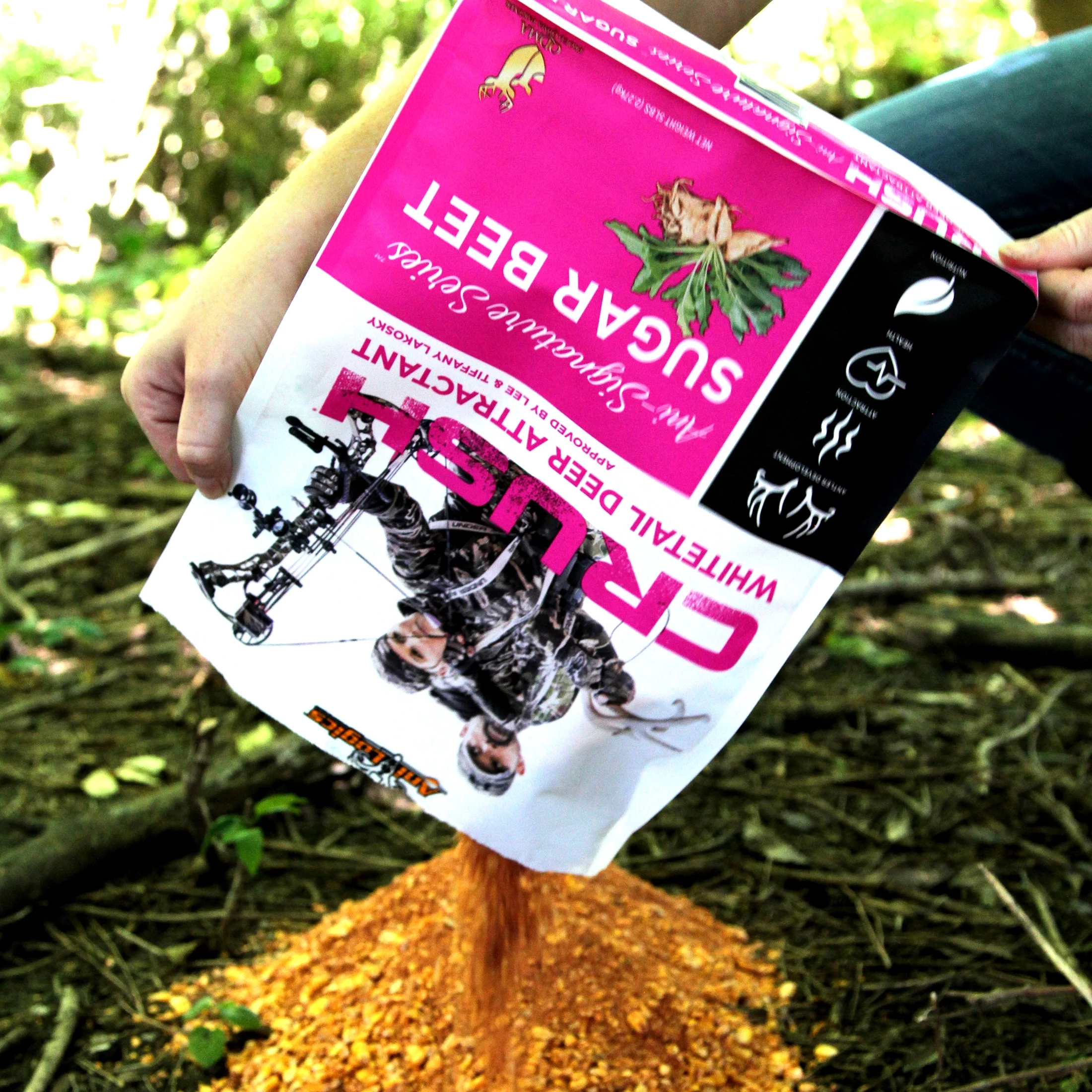 Ani-Logics Outdoors Crush Ani-Signature Series Sugar Beet Deer Attractant 5lb Bag, 4 Pack